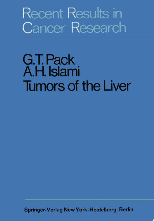 Tumors of the Liver
